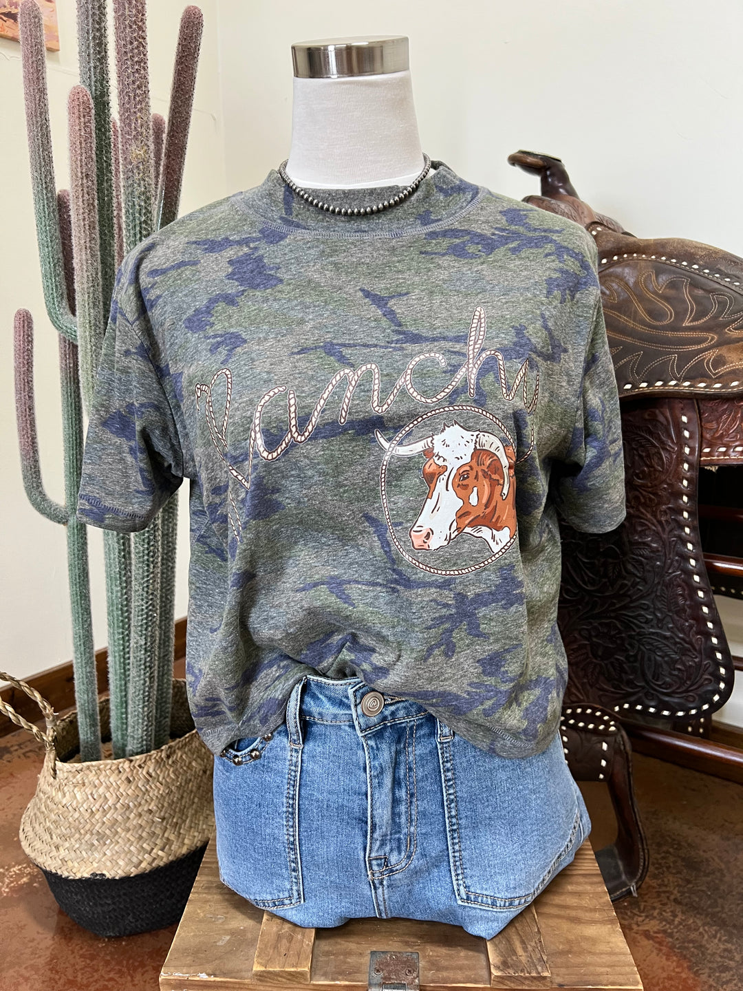 Ranchy Slightly Crop Tee
