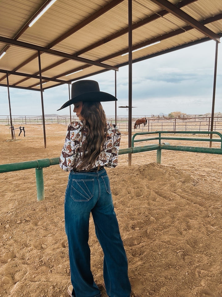 Ariat: Penelope Wide Leg Jean
