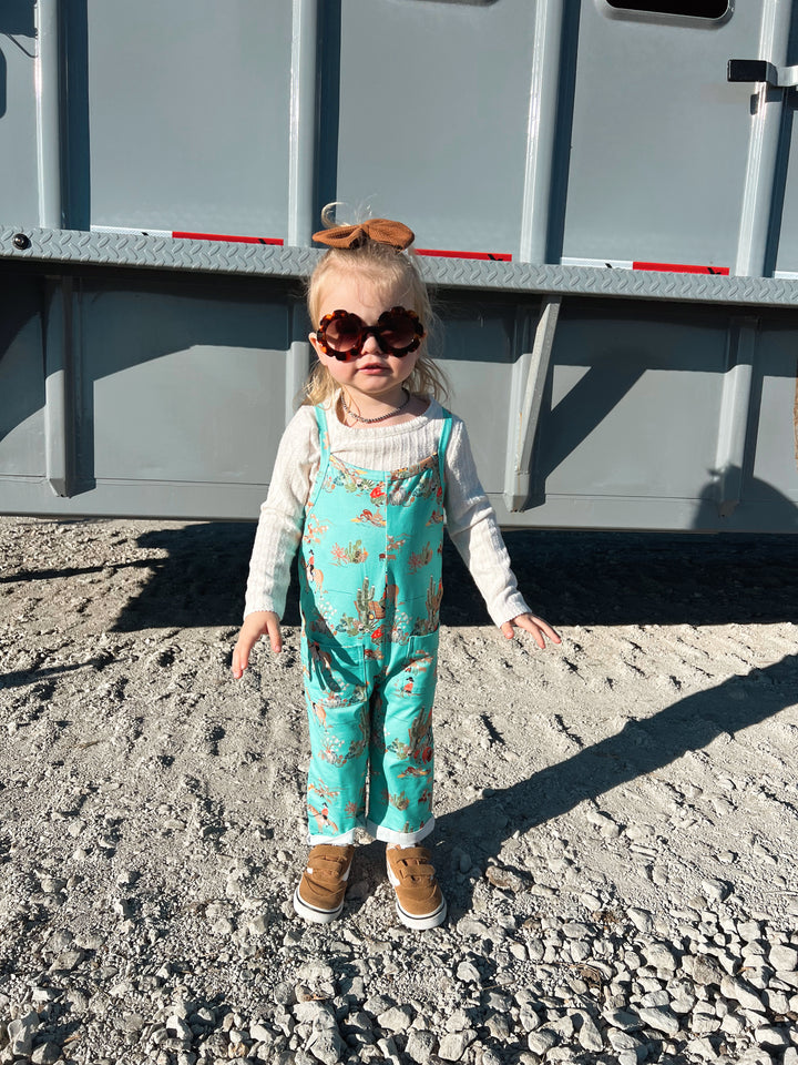 Wagon Wheel Toddler Jumpsuit