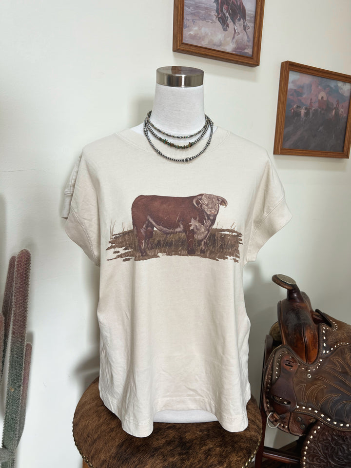 Vintage Hereford Relaxed Tee