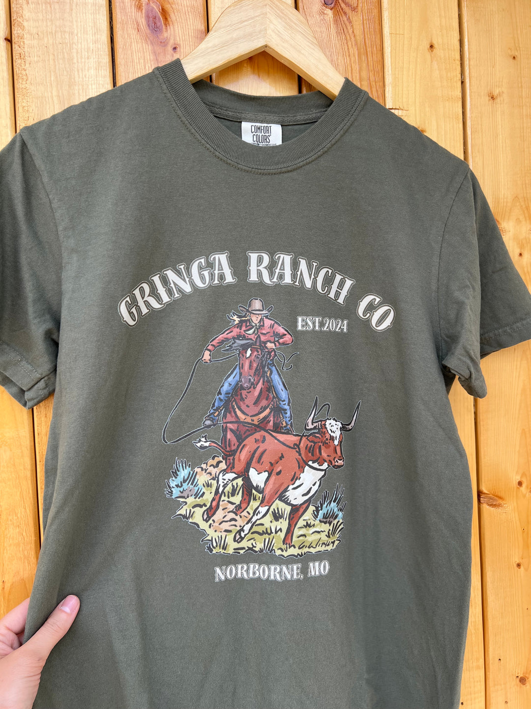 Gringa Ranch Roping Logo T-Shirt