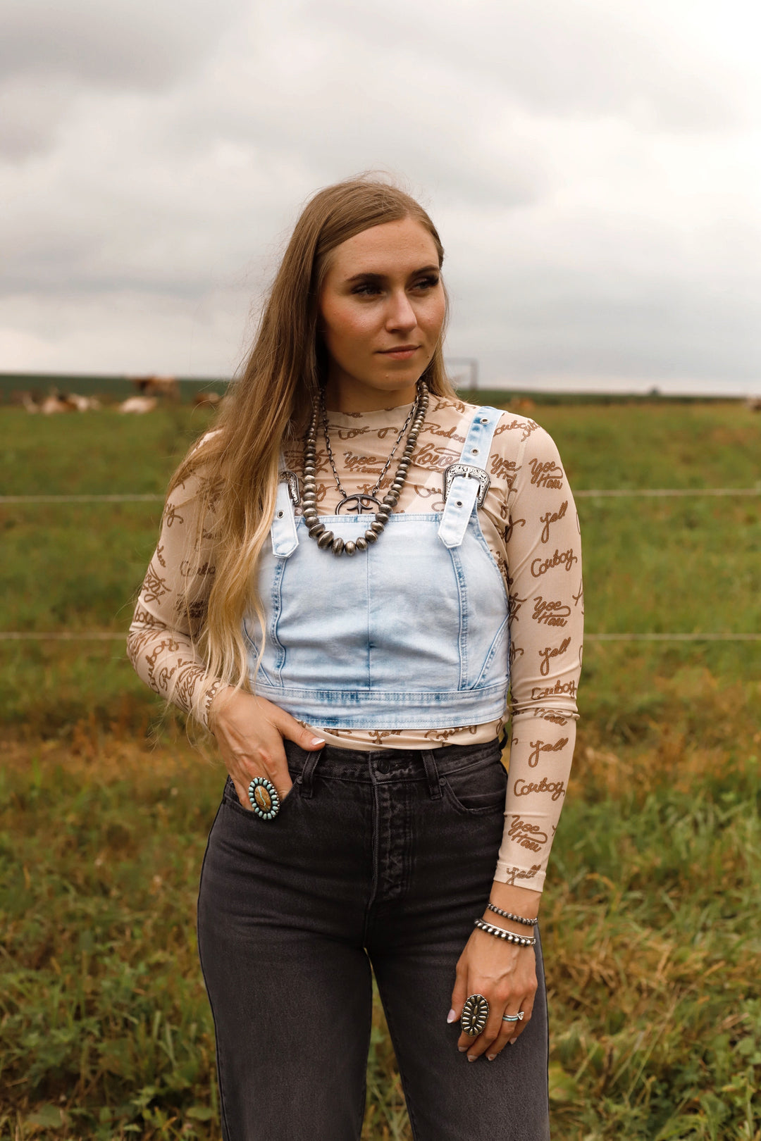 Buckle Up Buttercup Crop Tank{S/M LEFT ONLY}