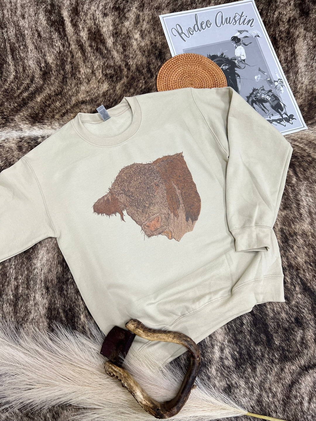 Hereford Bull Crewneck