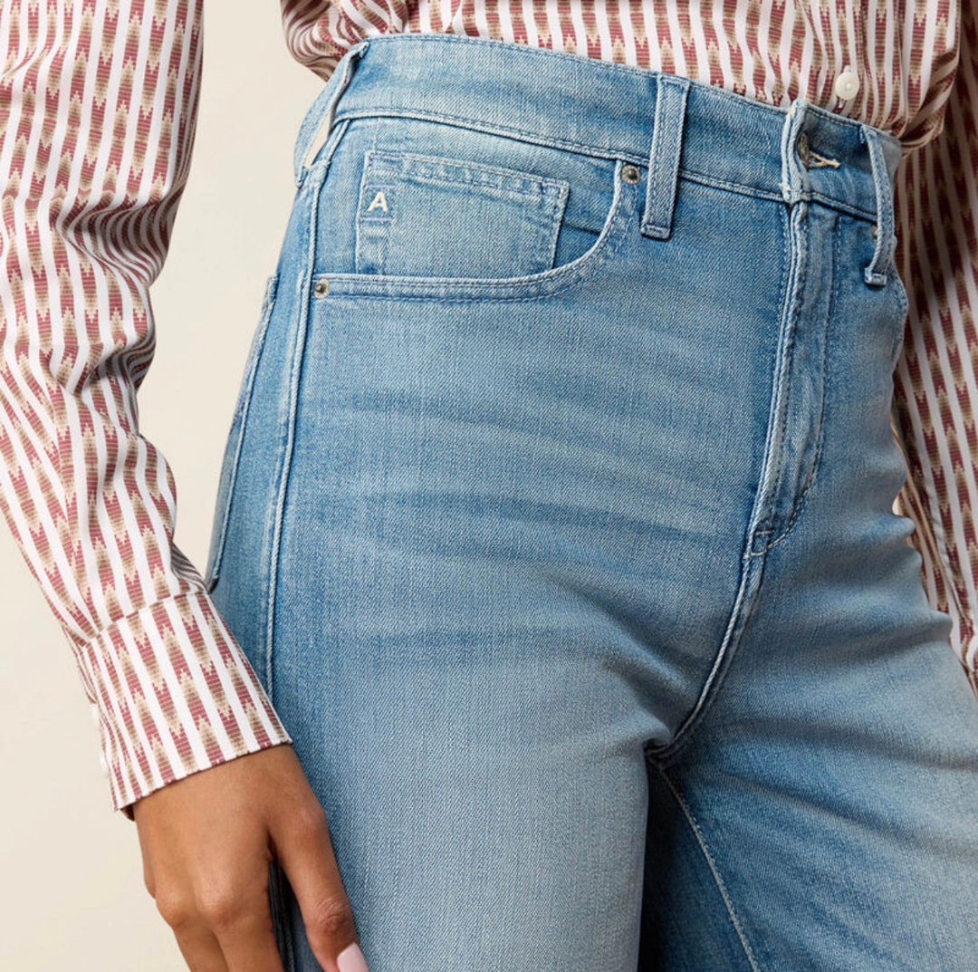 Ariat: Luana High Rise Wide Leg Jeans