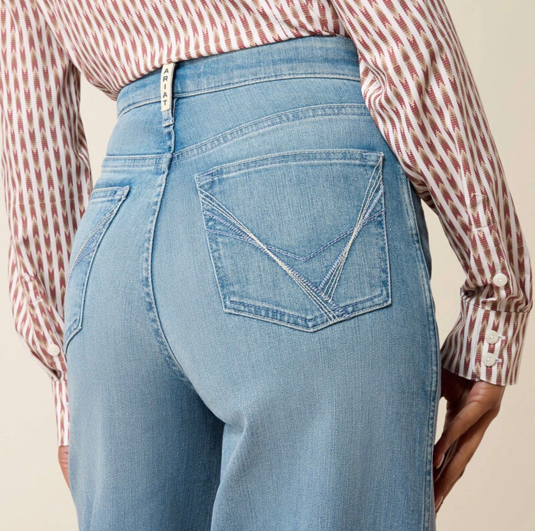 Ariat: Luana High Rise Wide Leg Jeans