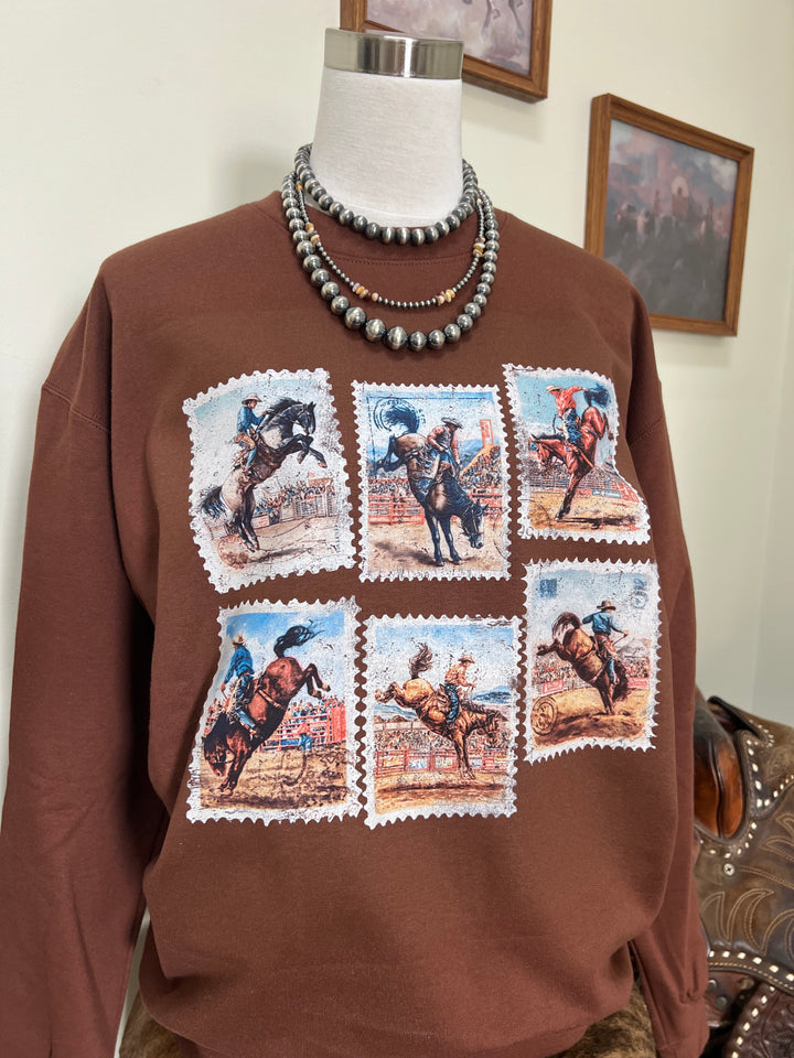 Rodeo Stamp Crewneck