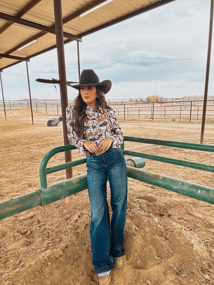 Ariat: Penelope Wide Leg Jean