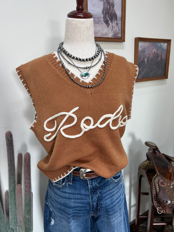 Rodeo Sweater Vest
