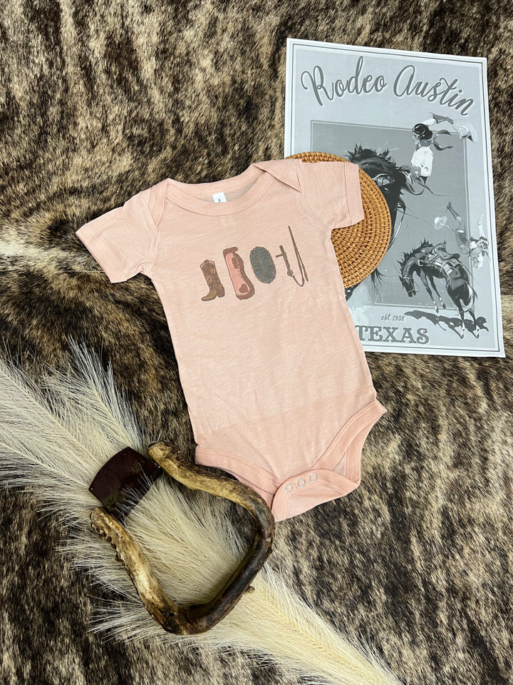Cowgirl Essentials Onesie