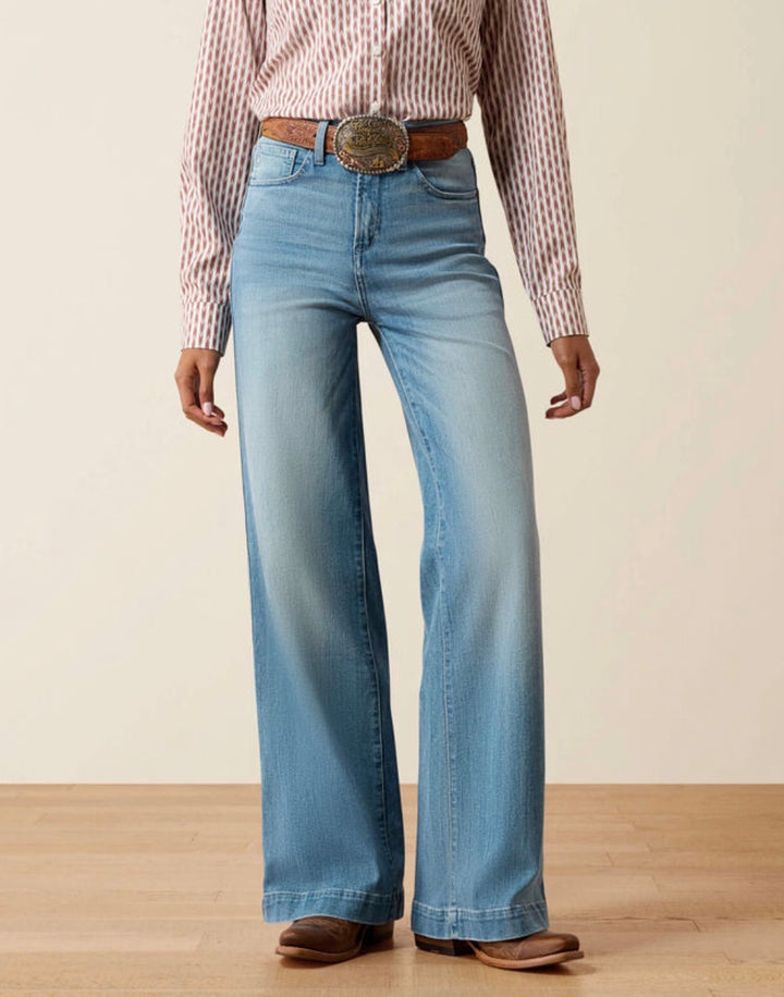 Ariat: Luana High Rise Wide Leg Jeans