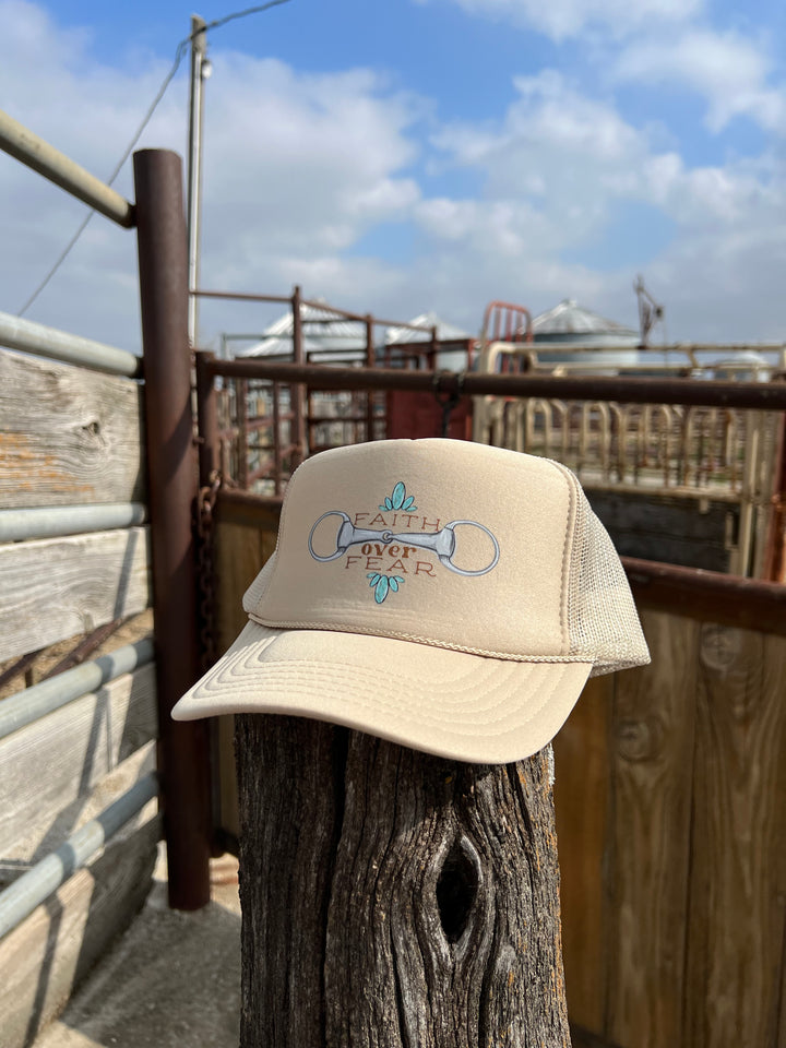 Faith Over Fear Trucker Hat{multiple colors}
