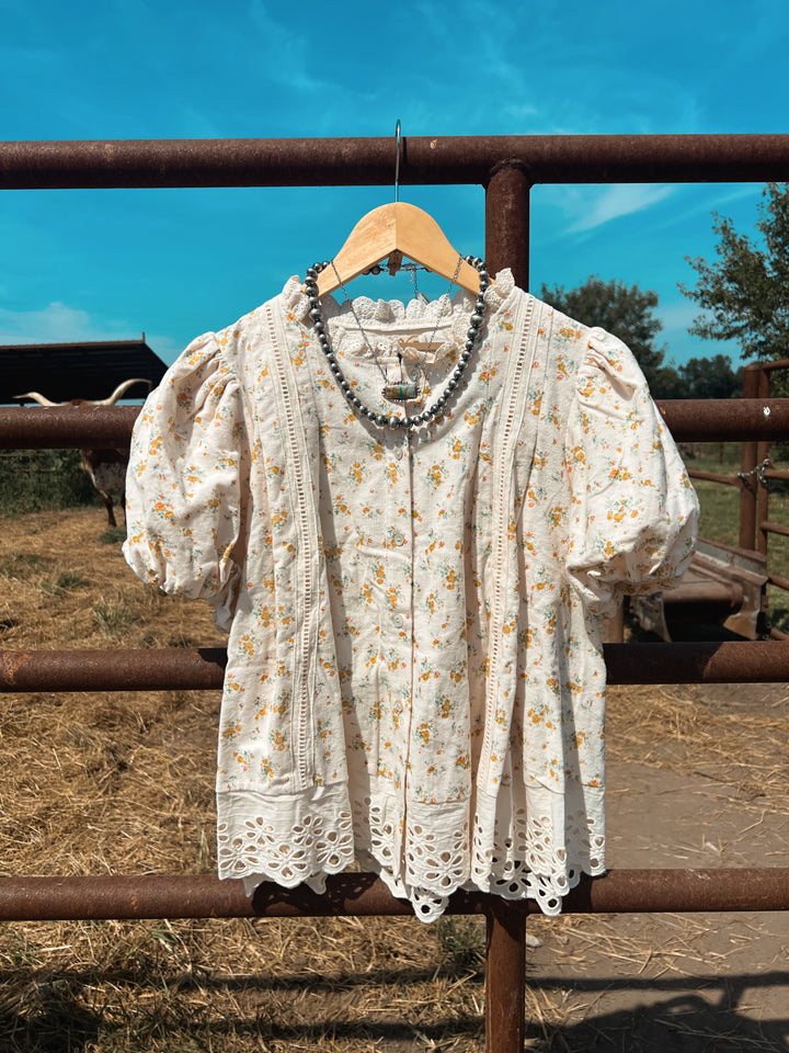 The Georgie Floral Top