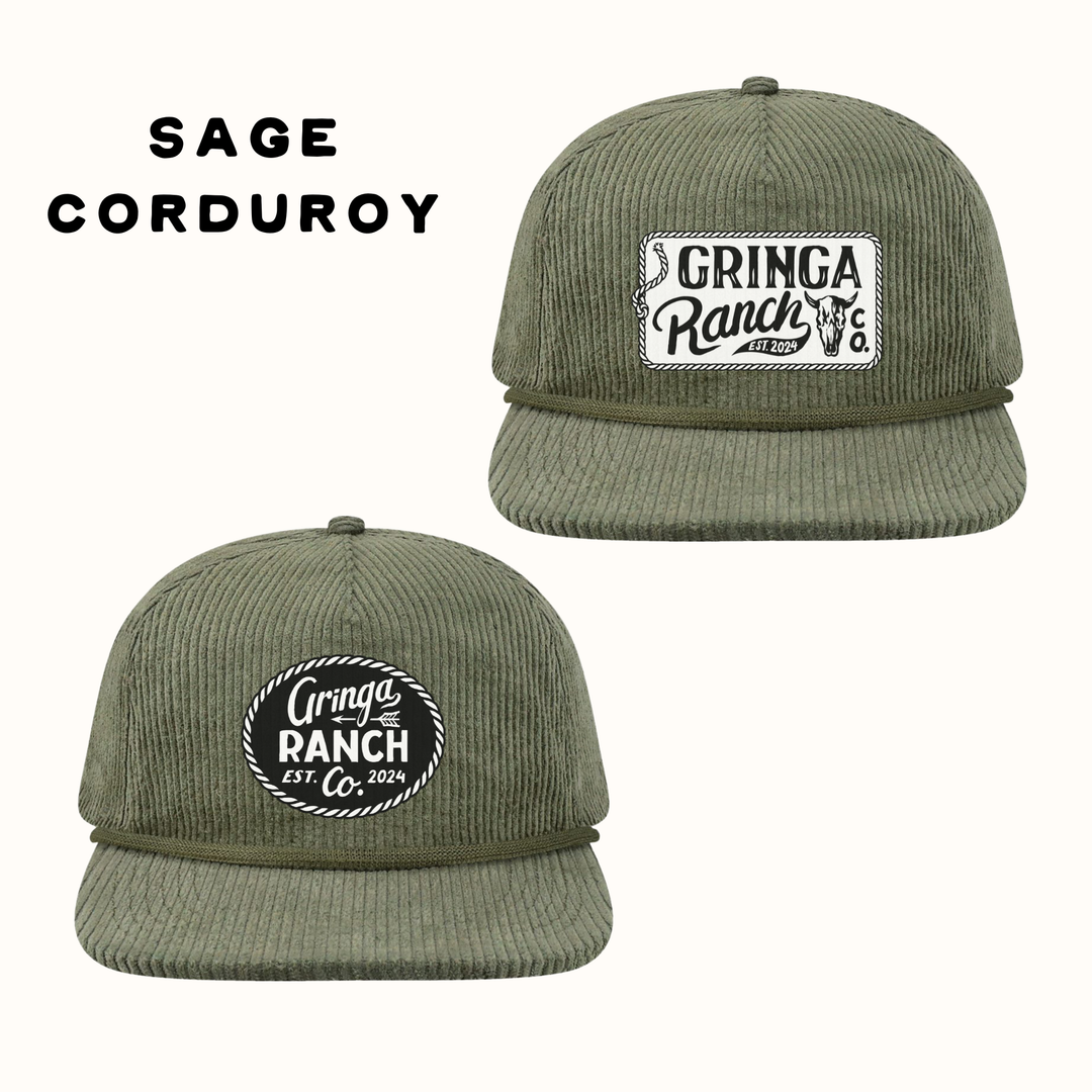 Gringa Ranch Co Patch Hat{SEVERAL COLORS}