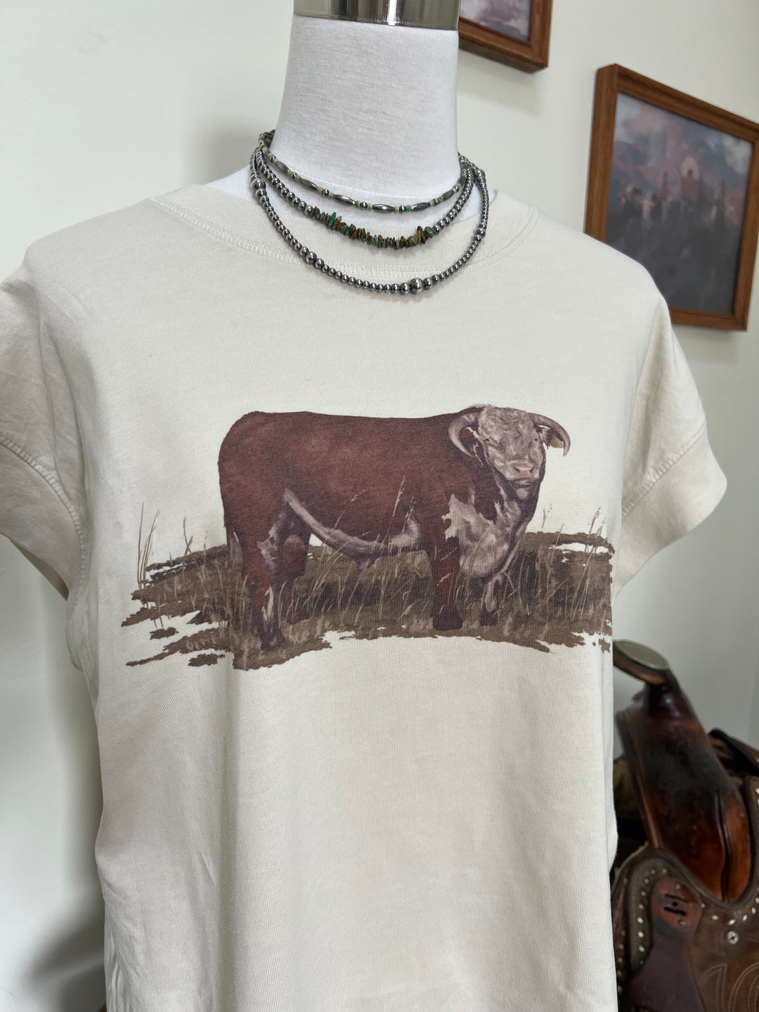 Vintage Hereford Relaxed Tee
