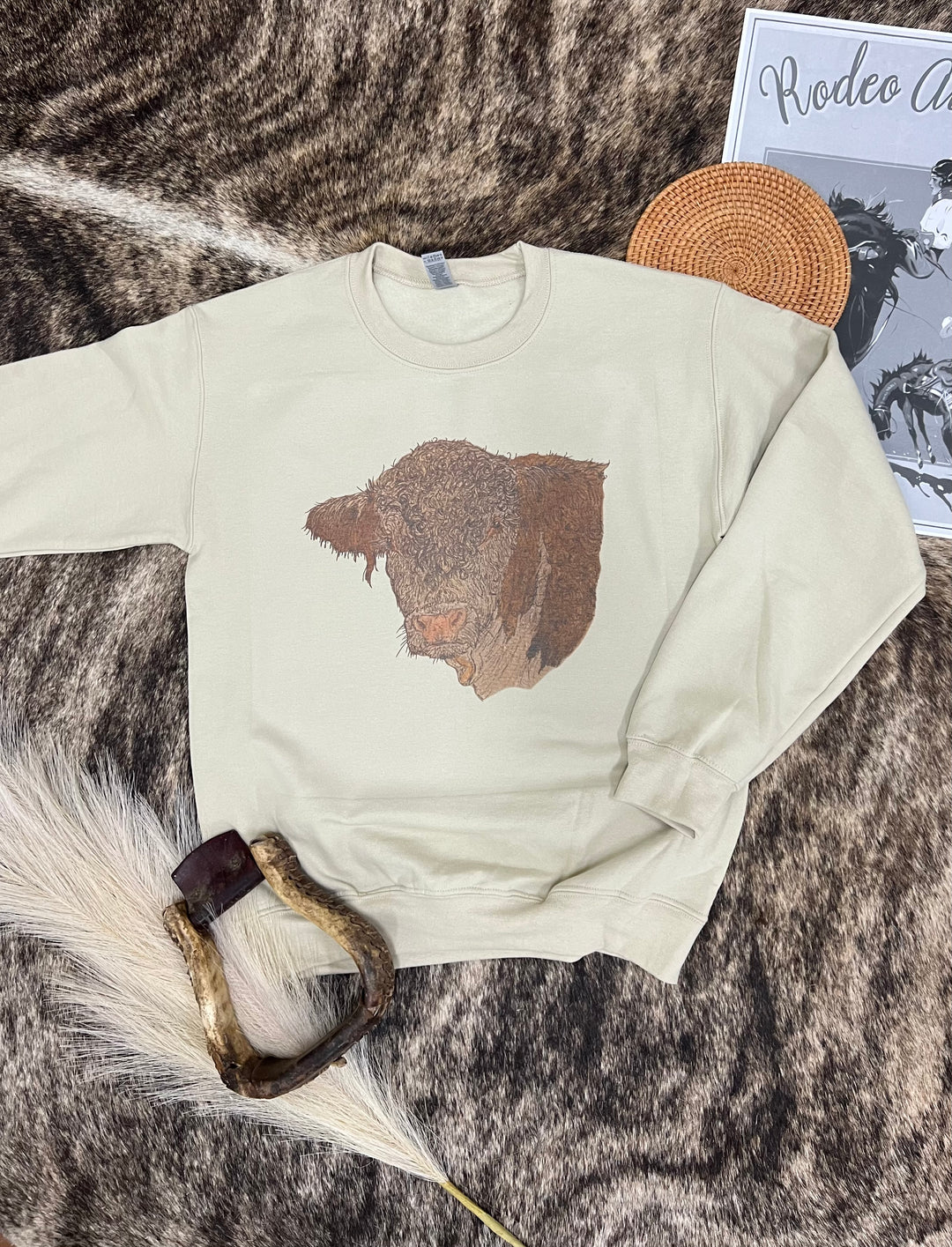 Hereford Bull Crewneck