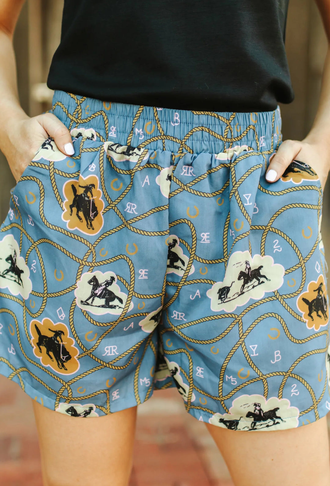 Vintage Cowboy Shorts