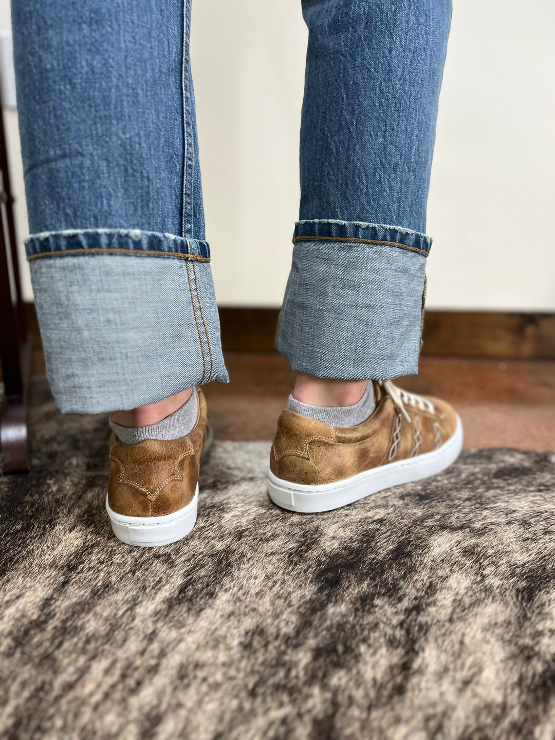 The Sheridan Tennis Shoes-Whiskey{ONLY SIZE 6}