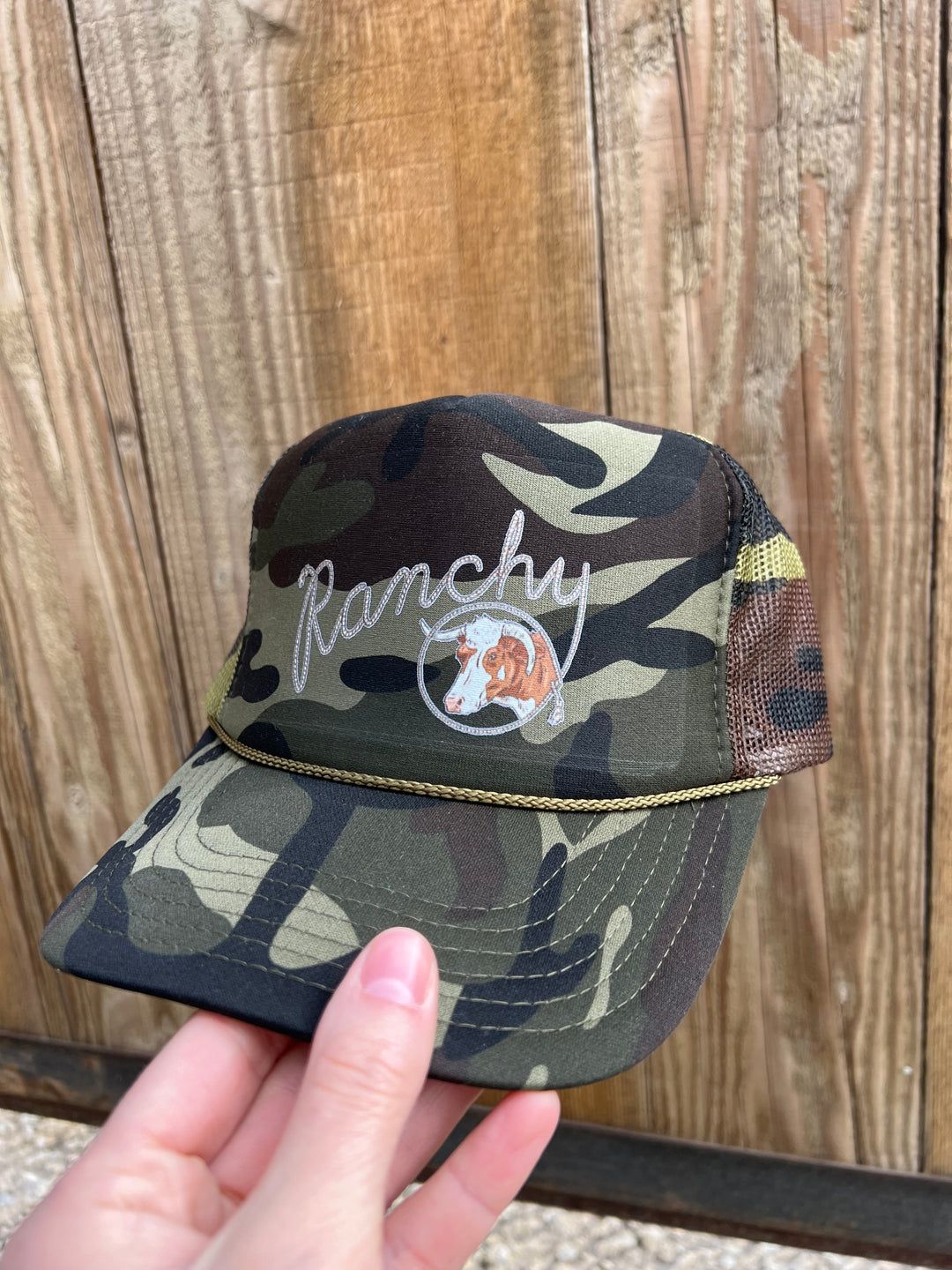 Ranchy Camo Trucker Hat