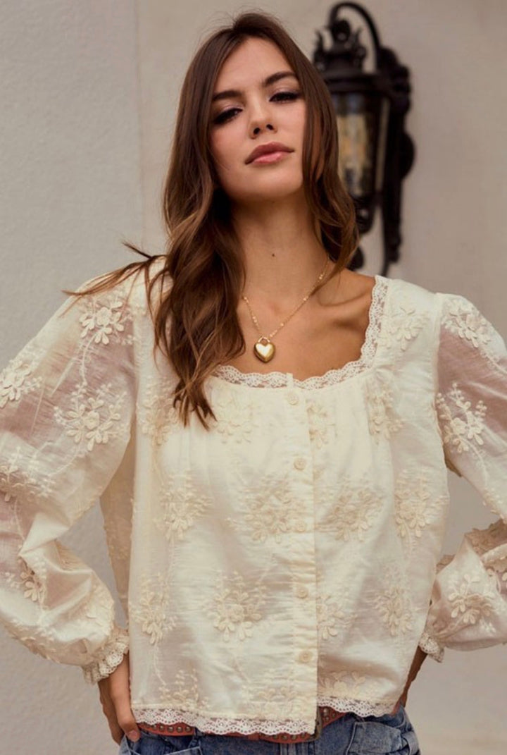 The Lou Lace Top