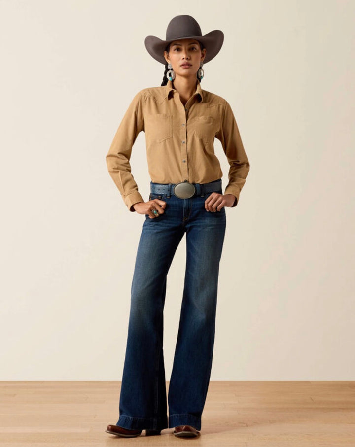 Ariat: Flipside Perfect Rise Wide Leg Jeans