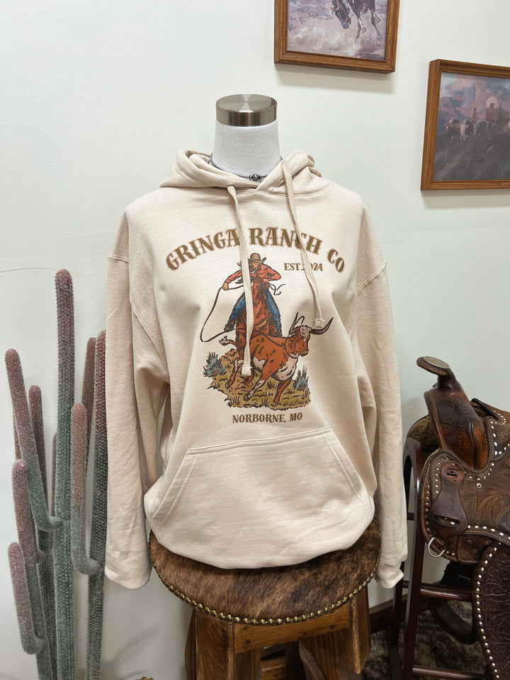 Gringa Roping Brand  Hoodie{Multiple Colors}