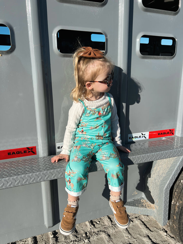 Wagon Wheel Toddler Jumpsuit