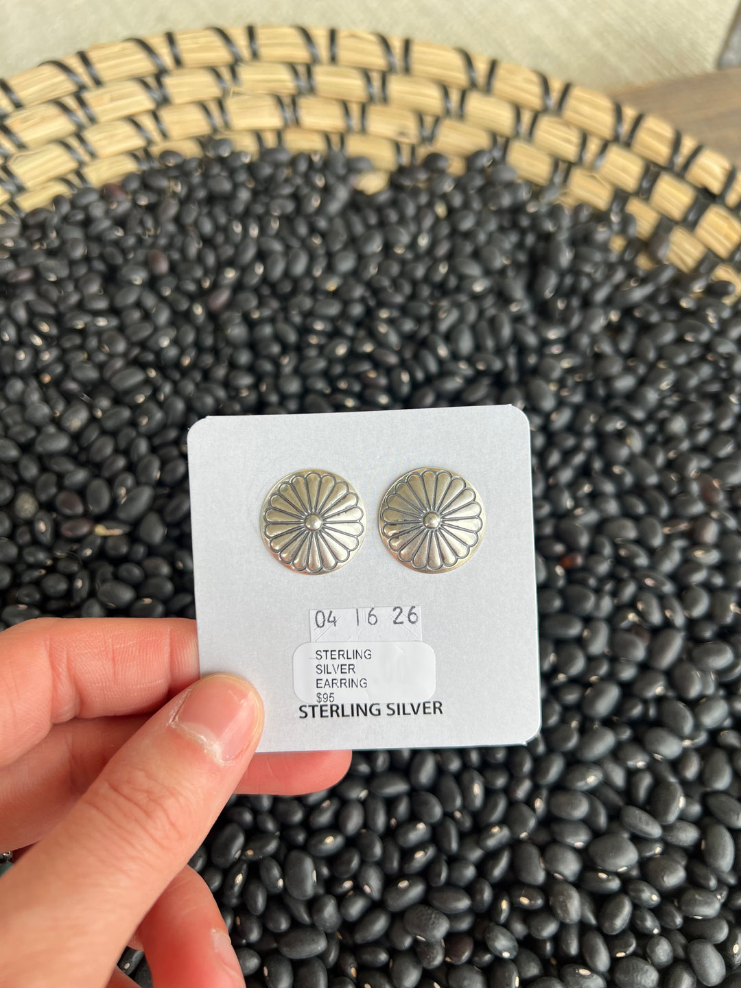 The Oreana Concho Earrings