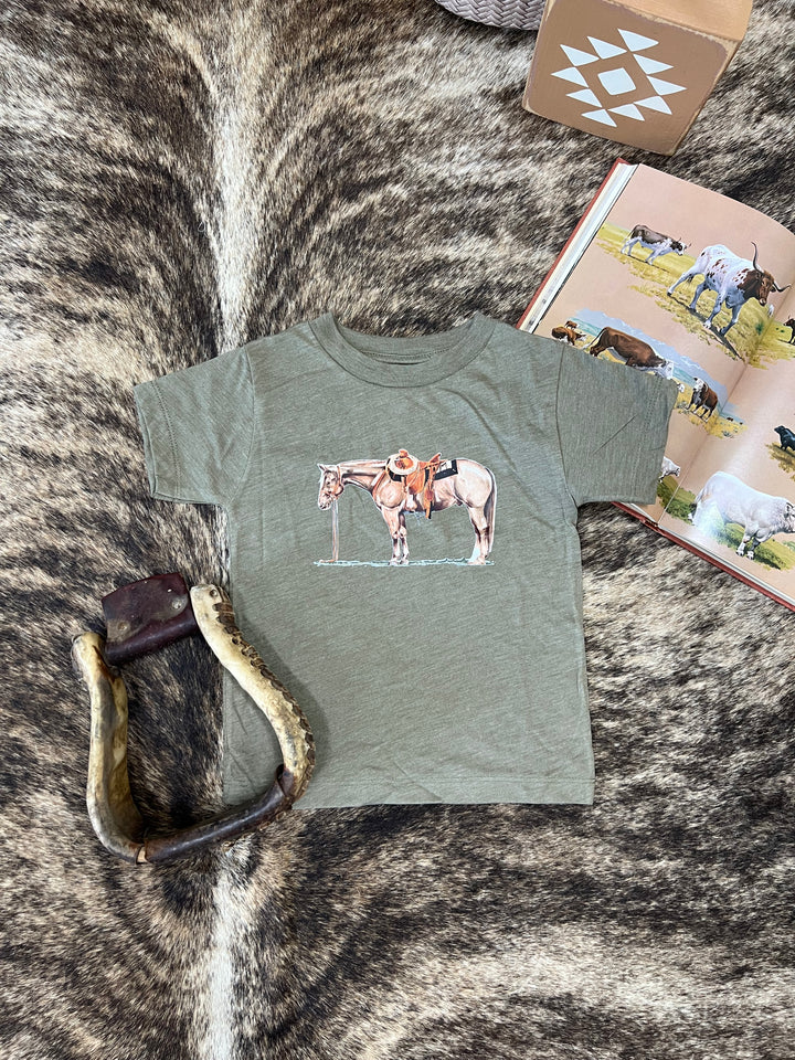 Sorrel Cow Pony Toddler Tee