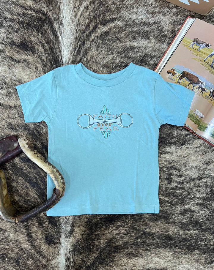 Faith Over Fear Toddler Tee