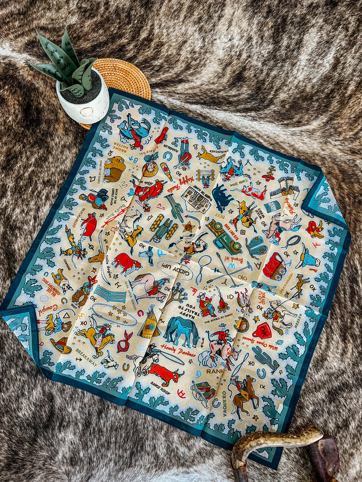Giddy Up! XOXO Shorty Wild Rag