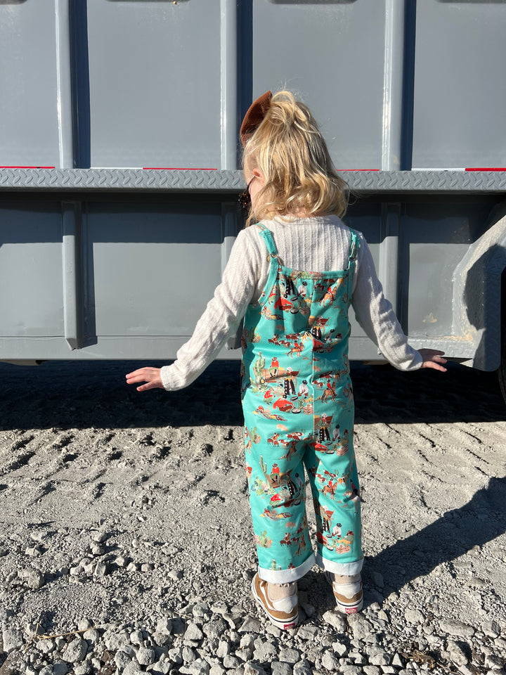 Wagon Wheel Toddler Jumpsuit