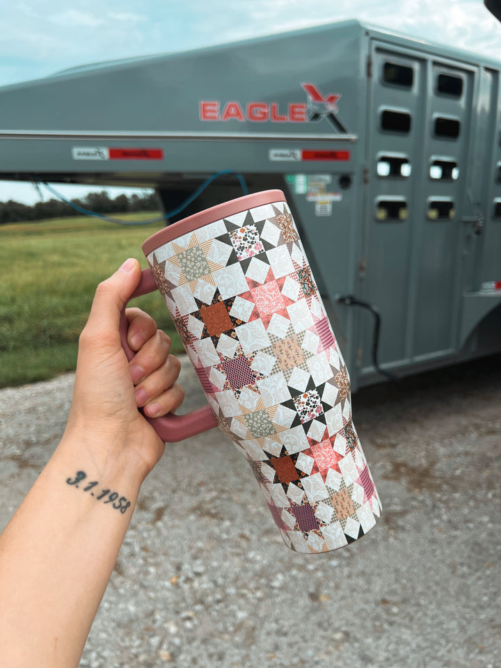 Quilted 32oz Tumbler