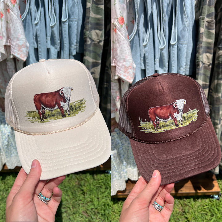 Hereford Trucker Hat{Multiple Colors}