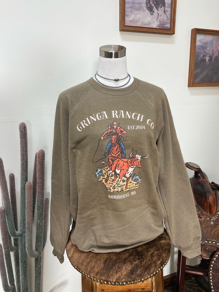 Gringa Roper Brand Crewneck{Multiple Colors}