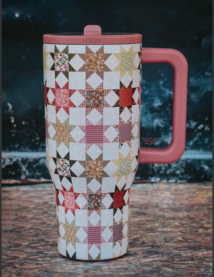 Quilted 32oz Tumbler