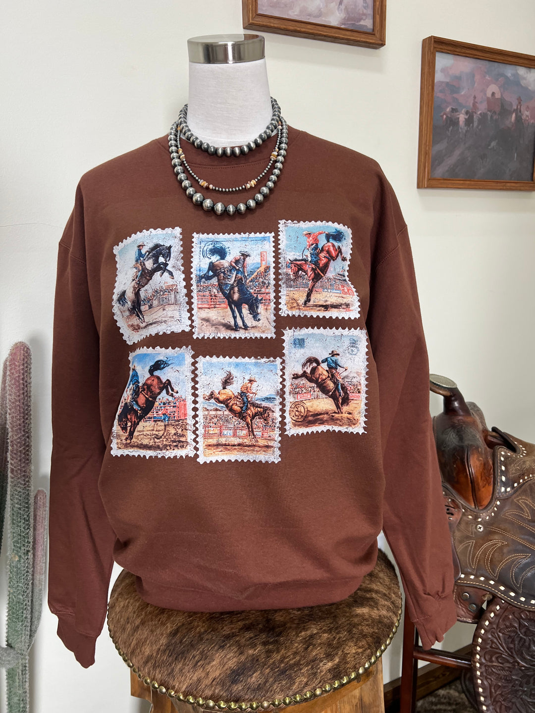 Rodeo Stamp Crewneck