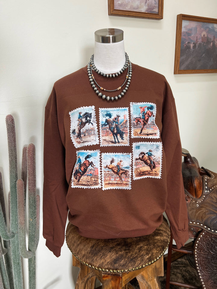 Rodeo Stamp Crewneck