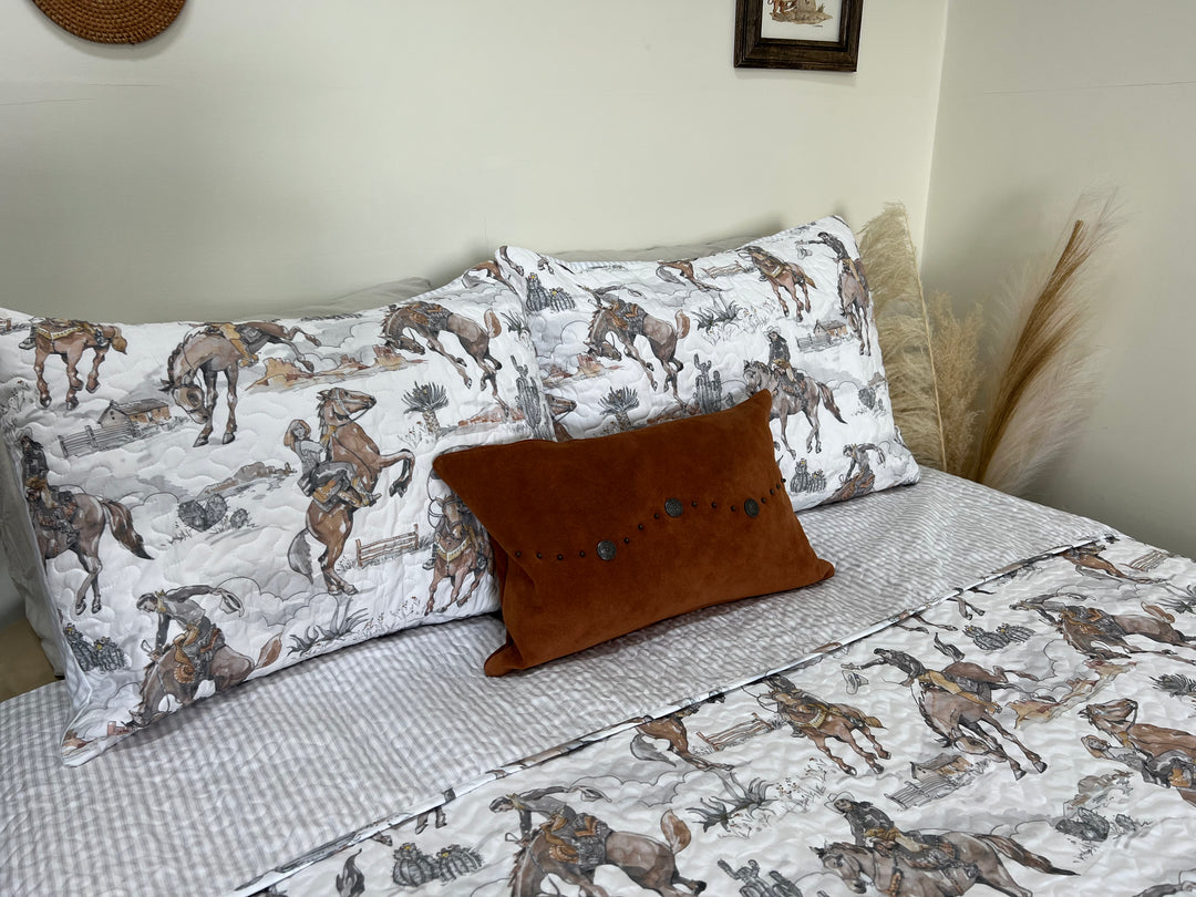Birdie Neutral Quilt Set
