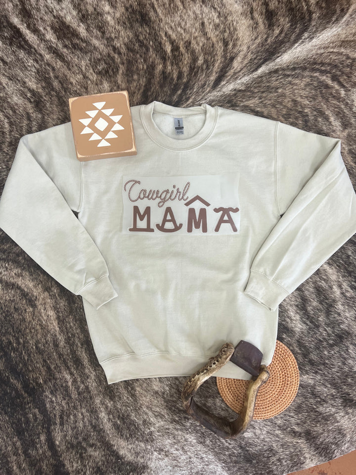 Cowgirl Mama Crewneck{Multiple Colors}