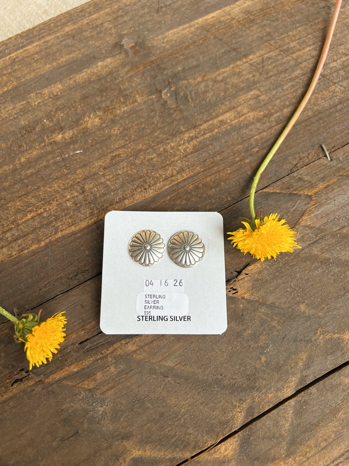 The Oreana Concho Earrings