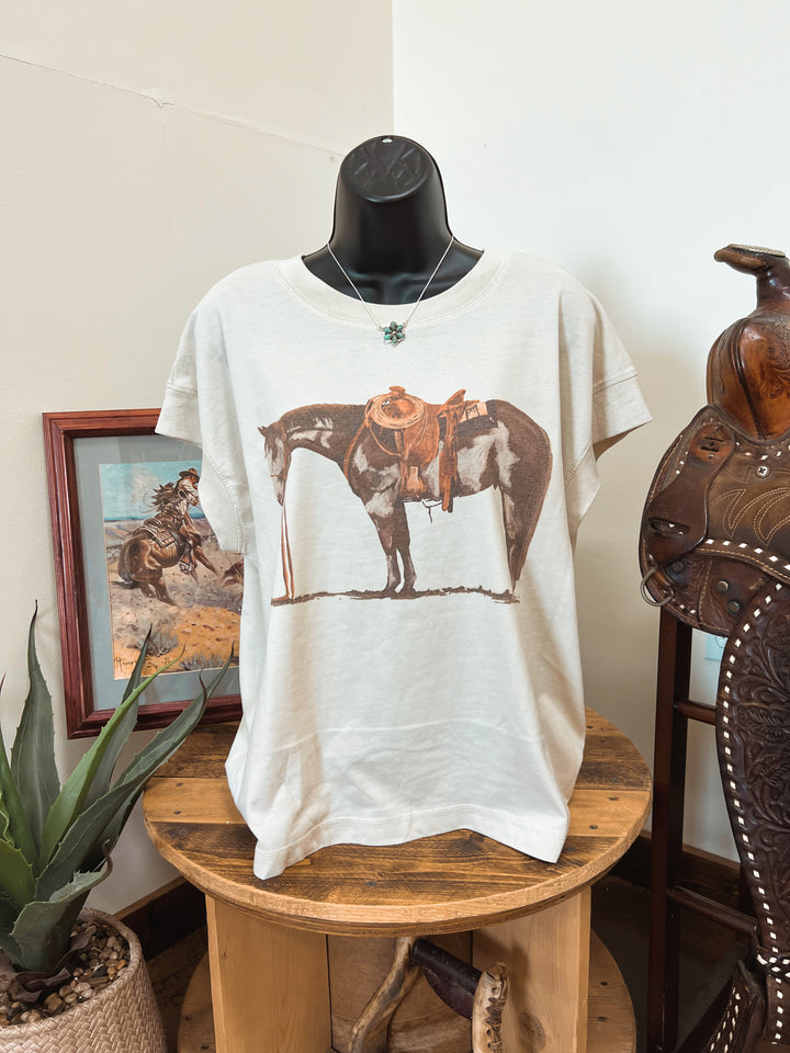 Paint Cowpony Relaxed Tee