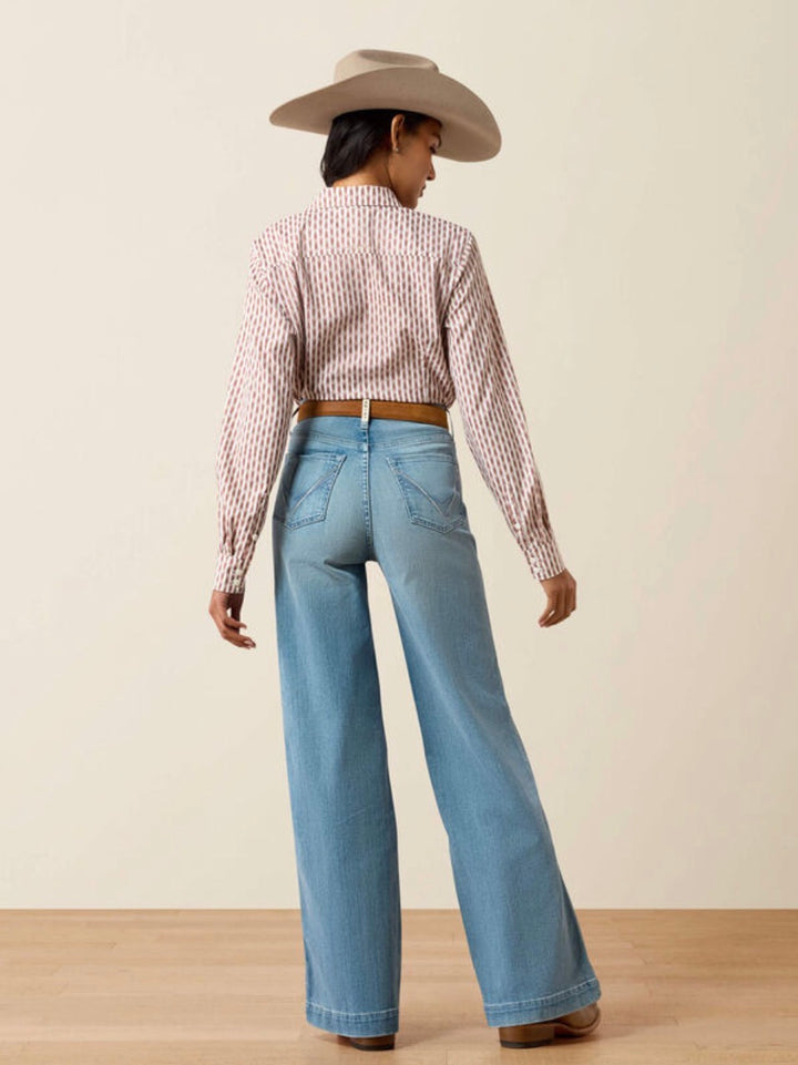 Ariat: Luana High Rise Wide Leg Jeans