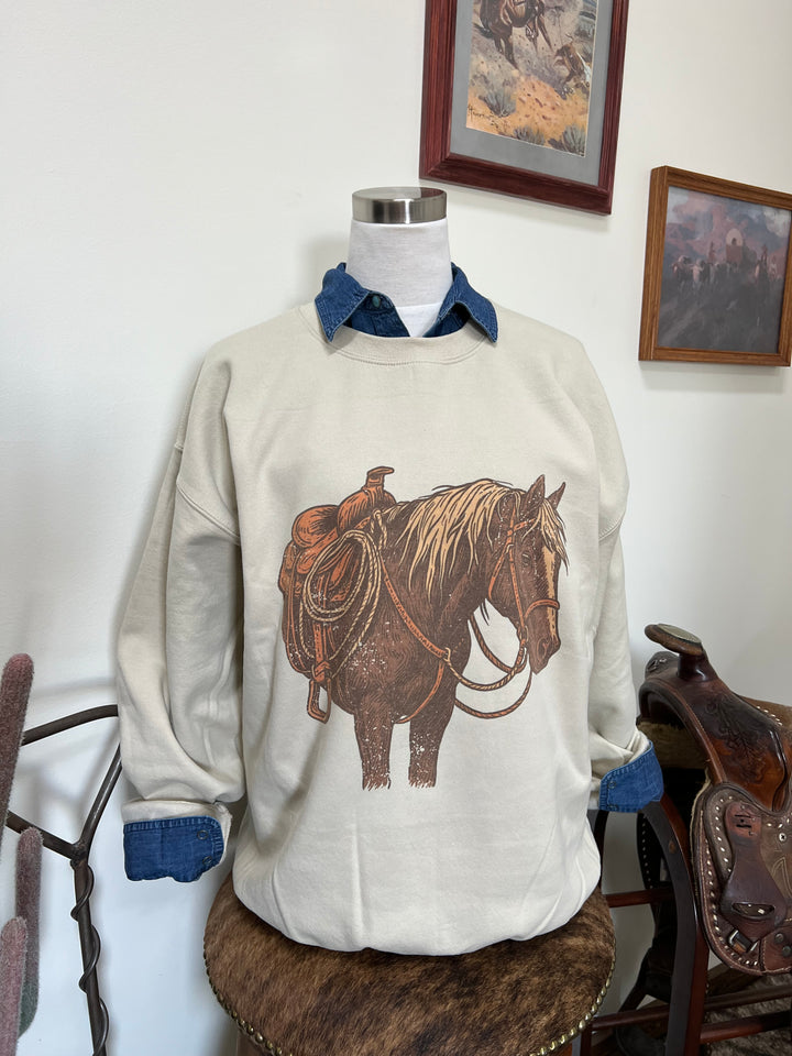 Ariat: Vintage Blue Button-Up