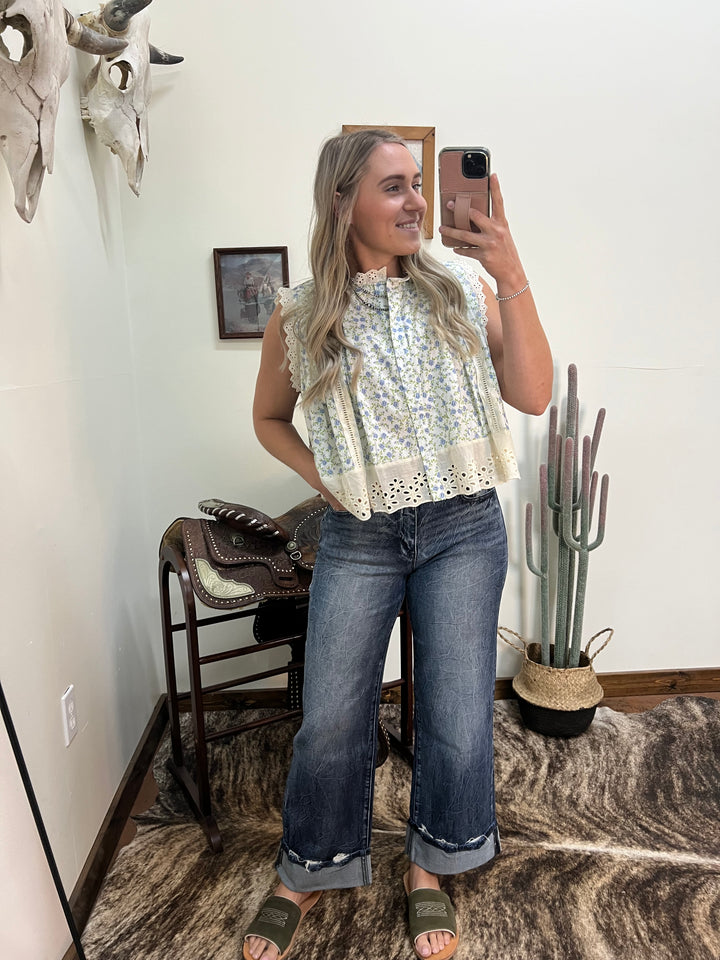 The Maverick Wide Leg Jeans