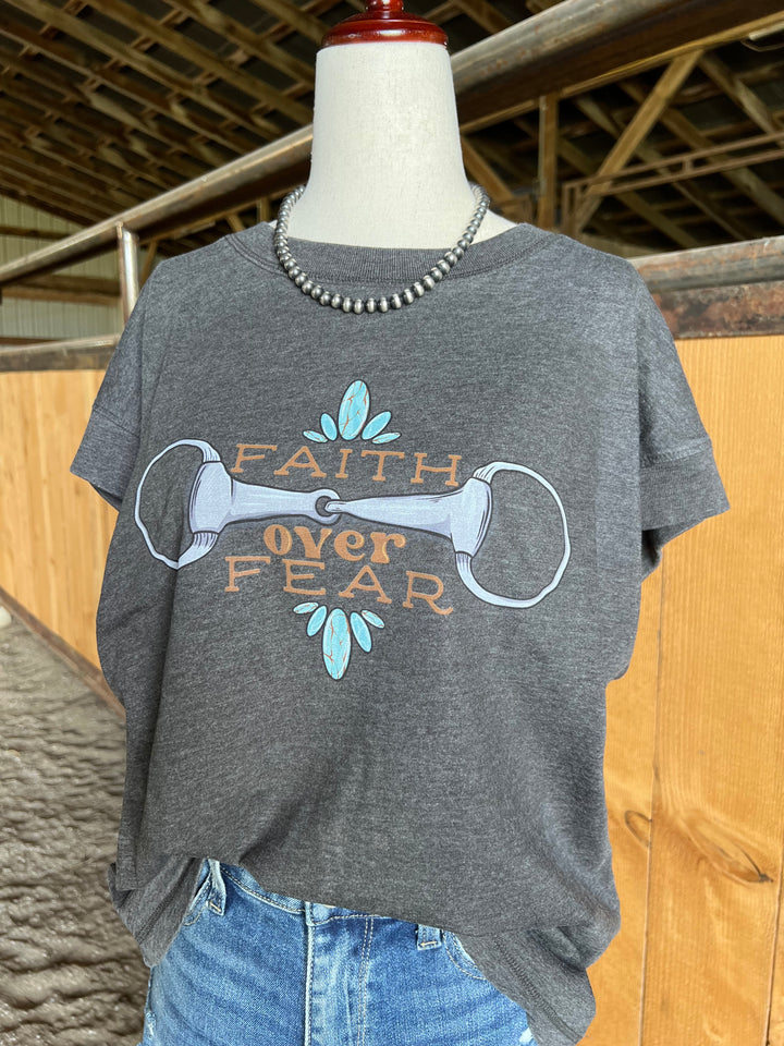 Faith Over Fear Relaxed Tee