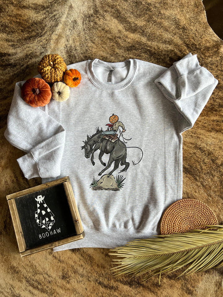 Jack-O-Bronc Crewneck