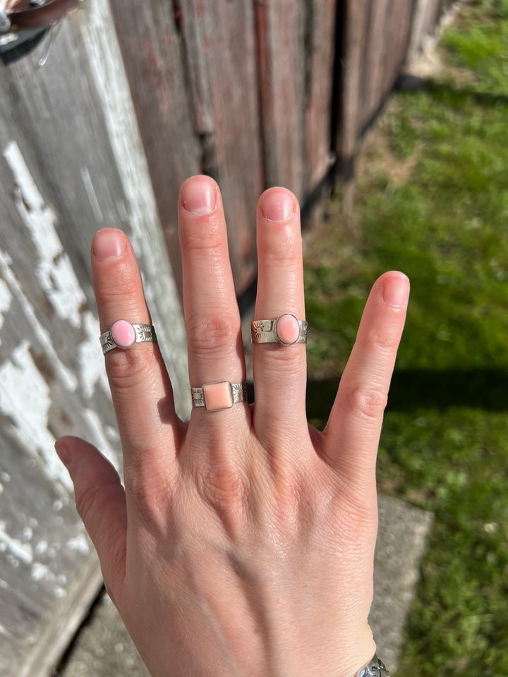 Everyday Stamped Rings{PLEASE READ DESCRIPTION FOR SIZING}