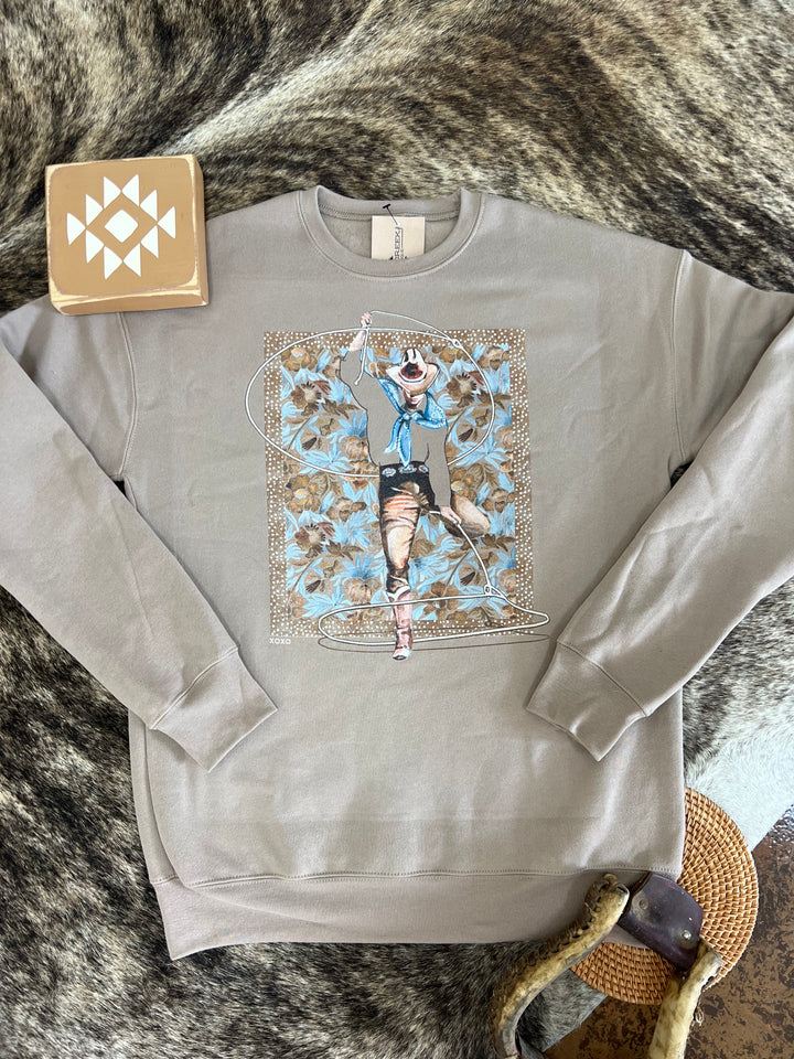 Roper Fade Away XOXO Sweatshirt