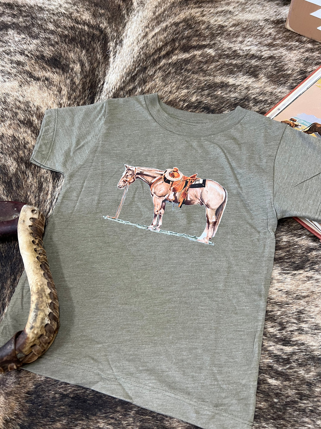 Sorrel Cow Pony Toddler Tee