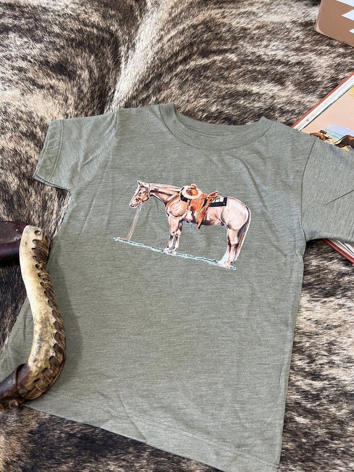 Sorrel Cow Pony Toddler Tee